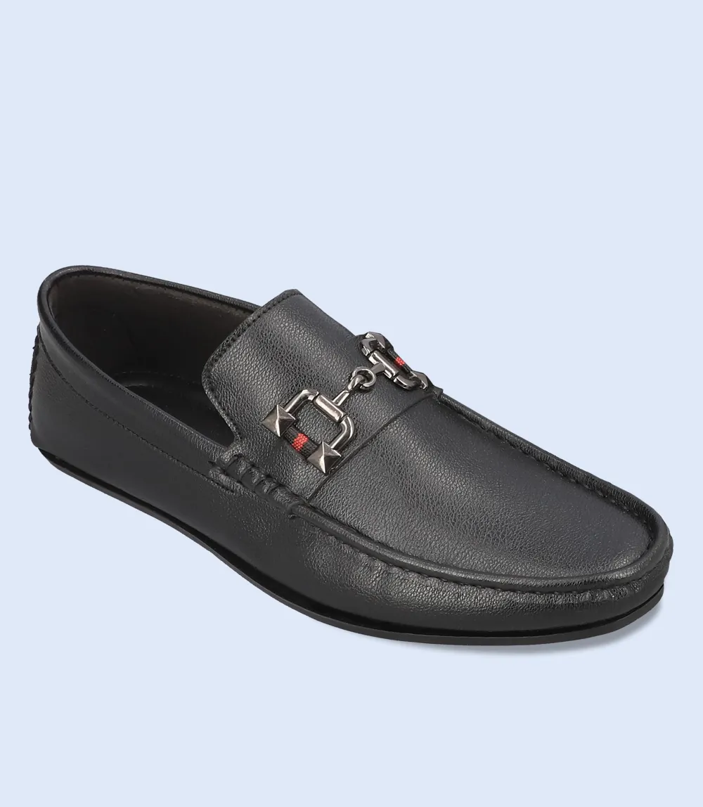 BM6696-BLACK-Men Loafer