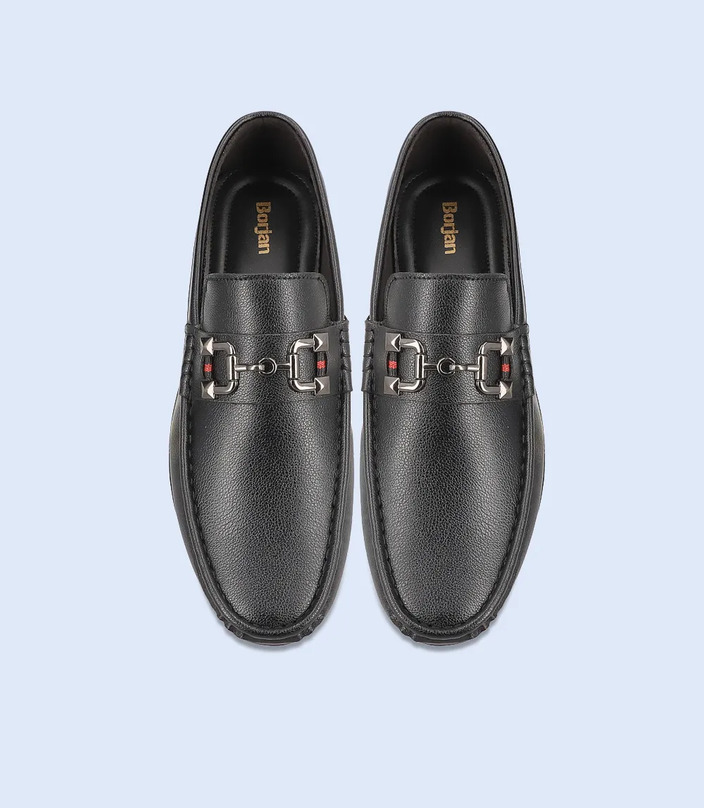 BM6696-BLACK-Men Loafer