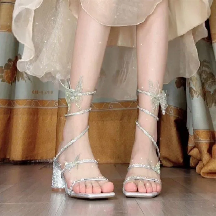 Butterfly Vintage Elegant Sandals
