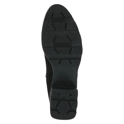 Caprice 25227-41 008 Ladies Black Leather Side Zip Ankle Boots