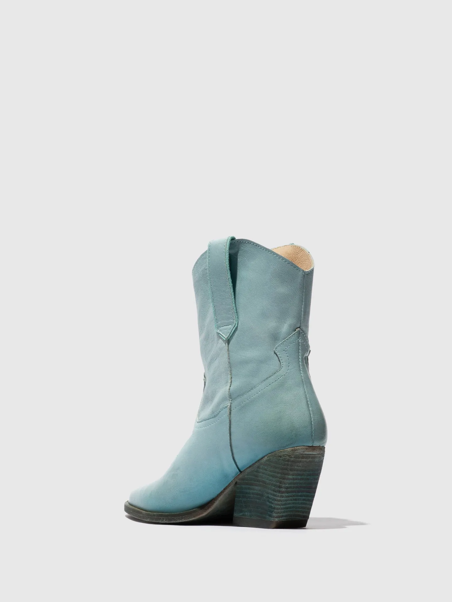 Cowboy Ankle Boots WOFY093FLY SKY BLUE