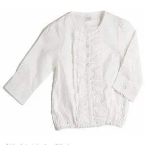 [Egg baby] Girl ruffle blouse