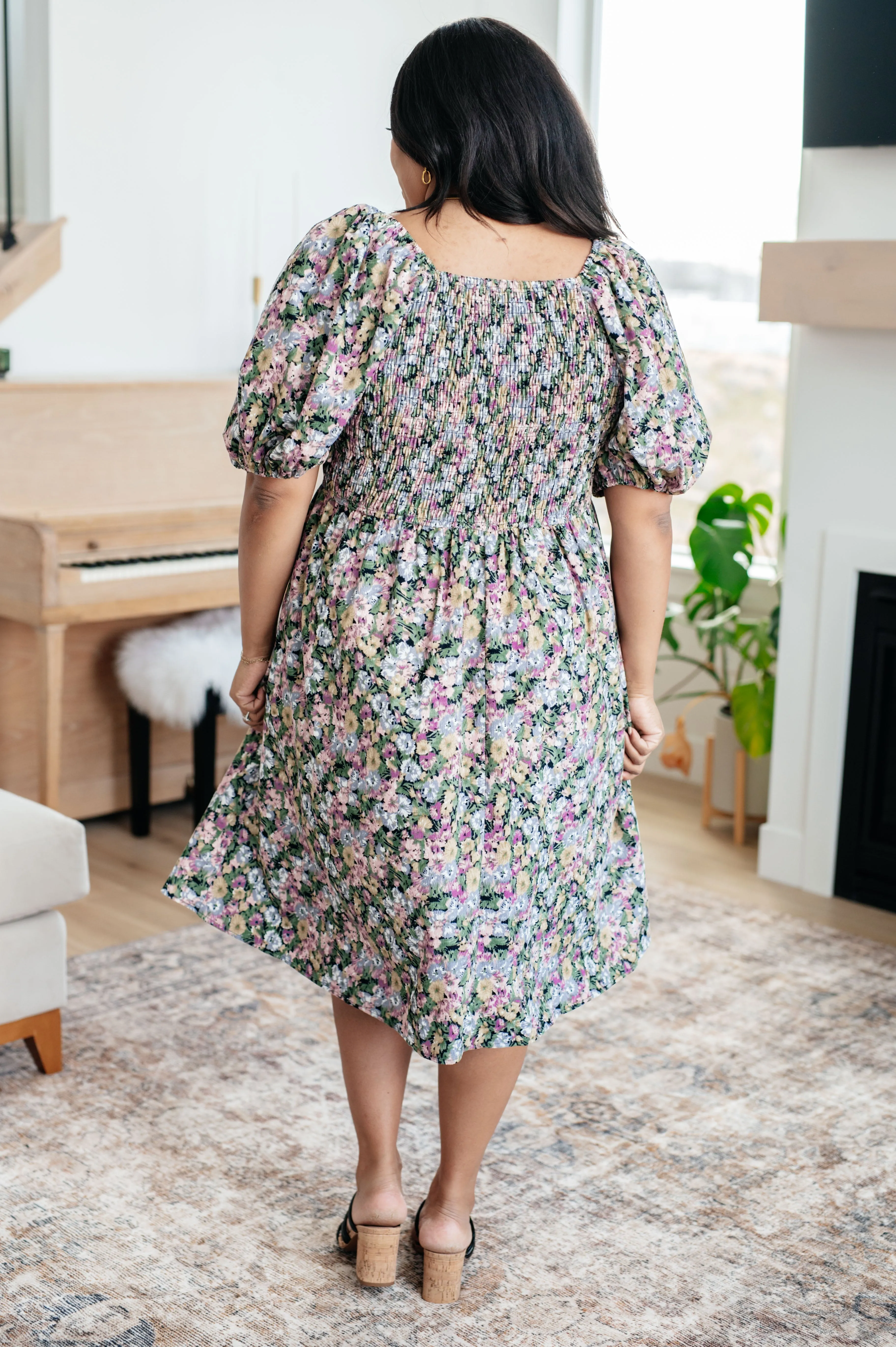 Excellence Without Effort Floral Dress 1XL