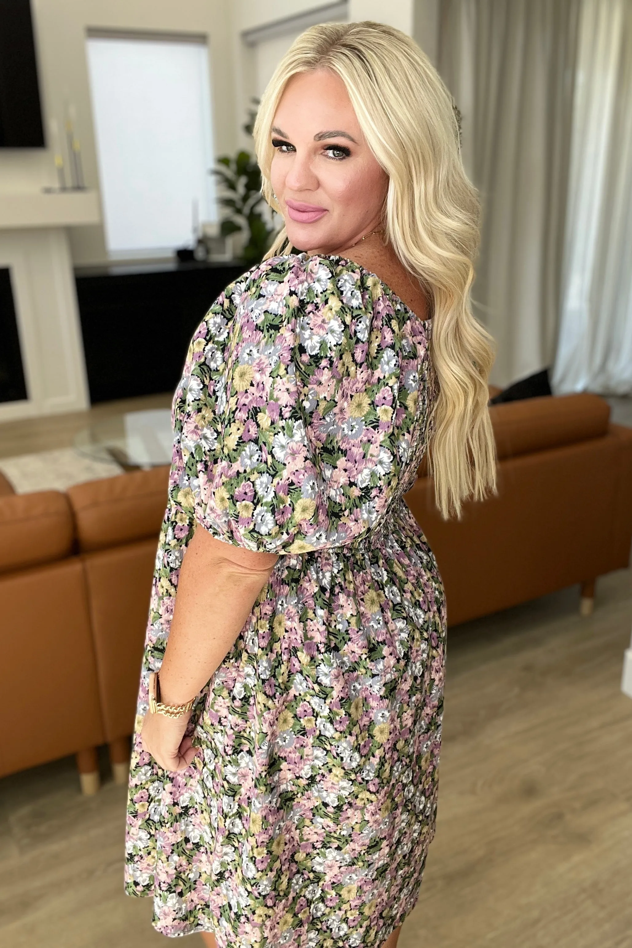 Excellence Without Effort Floral Dress 1XL