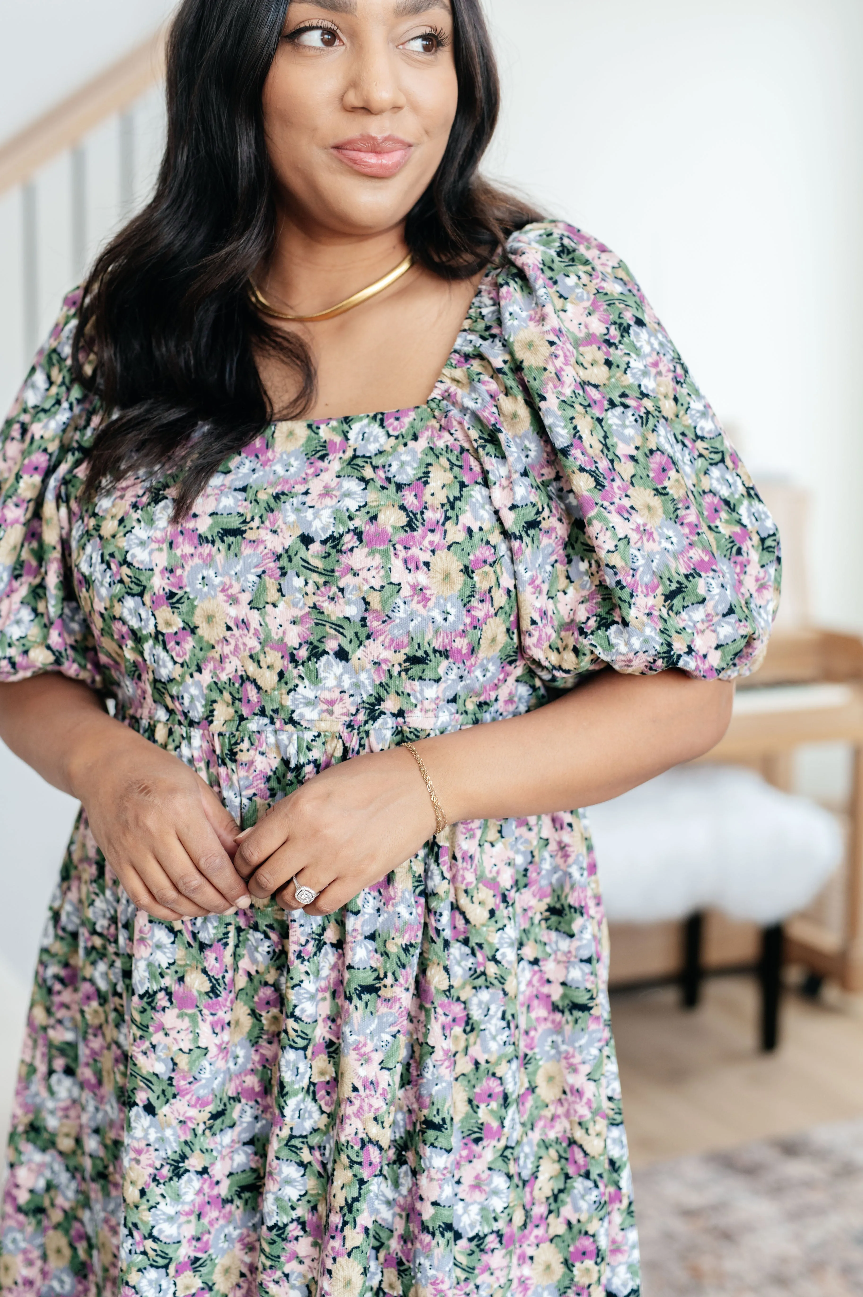 Excellence Without Effort Floral Dress 1XL