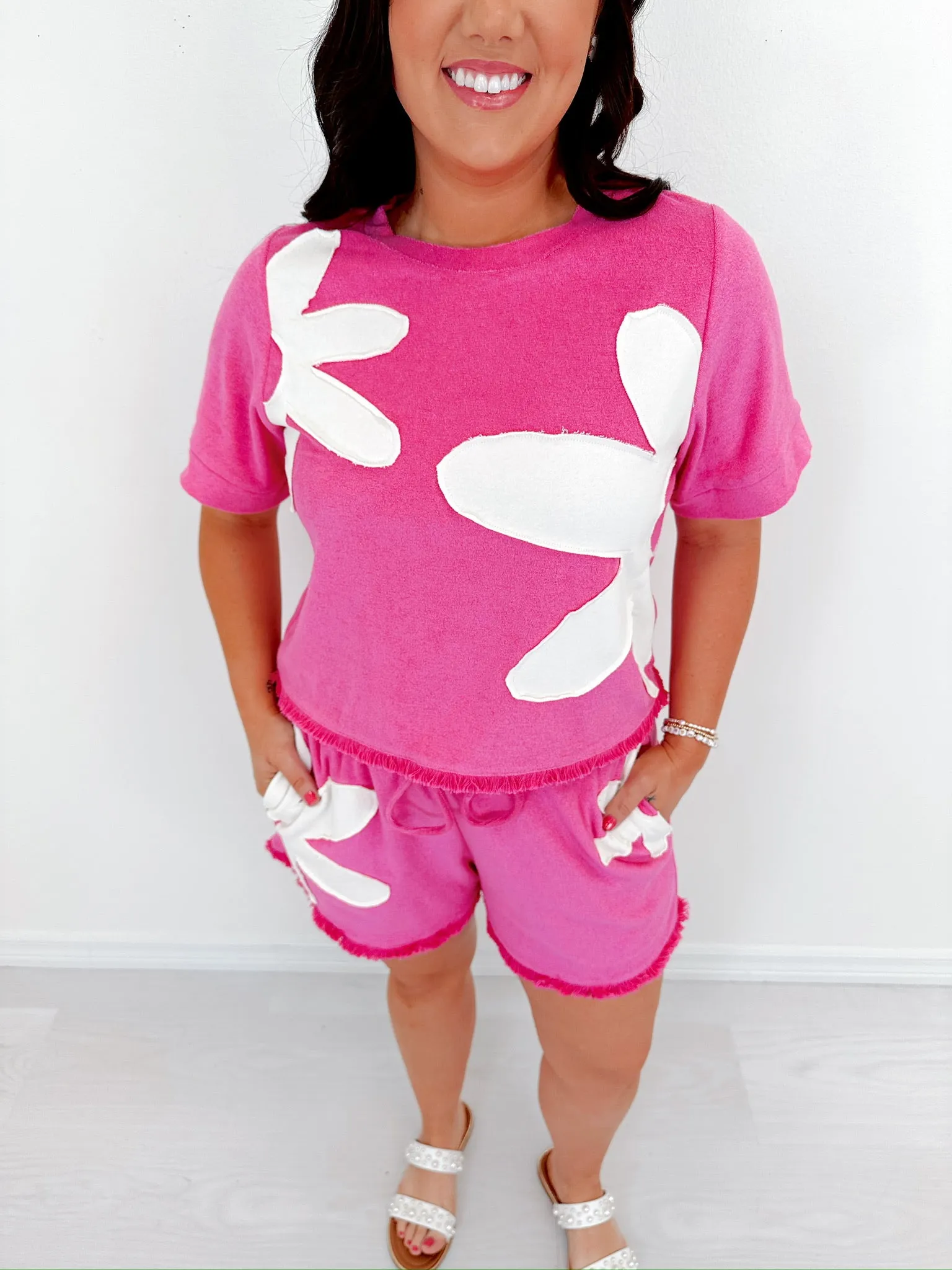 Fauna Flower Patch Short Set