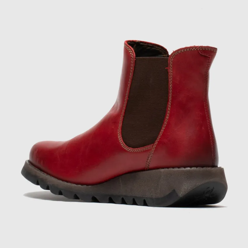 Fly London Ankle Boot Salv RED