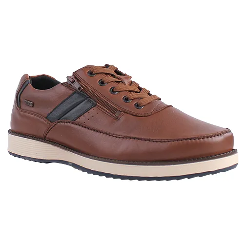 G-Comfort Men's Laced Shoes - 1727 - Tan