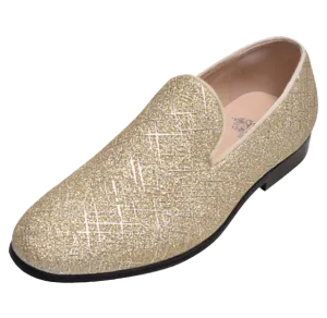 Gold Men's Fashion Design Slip-On Loafer Style No : LF8885