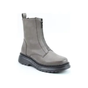 Heavenly Feet Boot Yolanda Front Zip Ankle Boot  EARTH YOLANDA