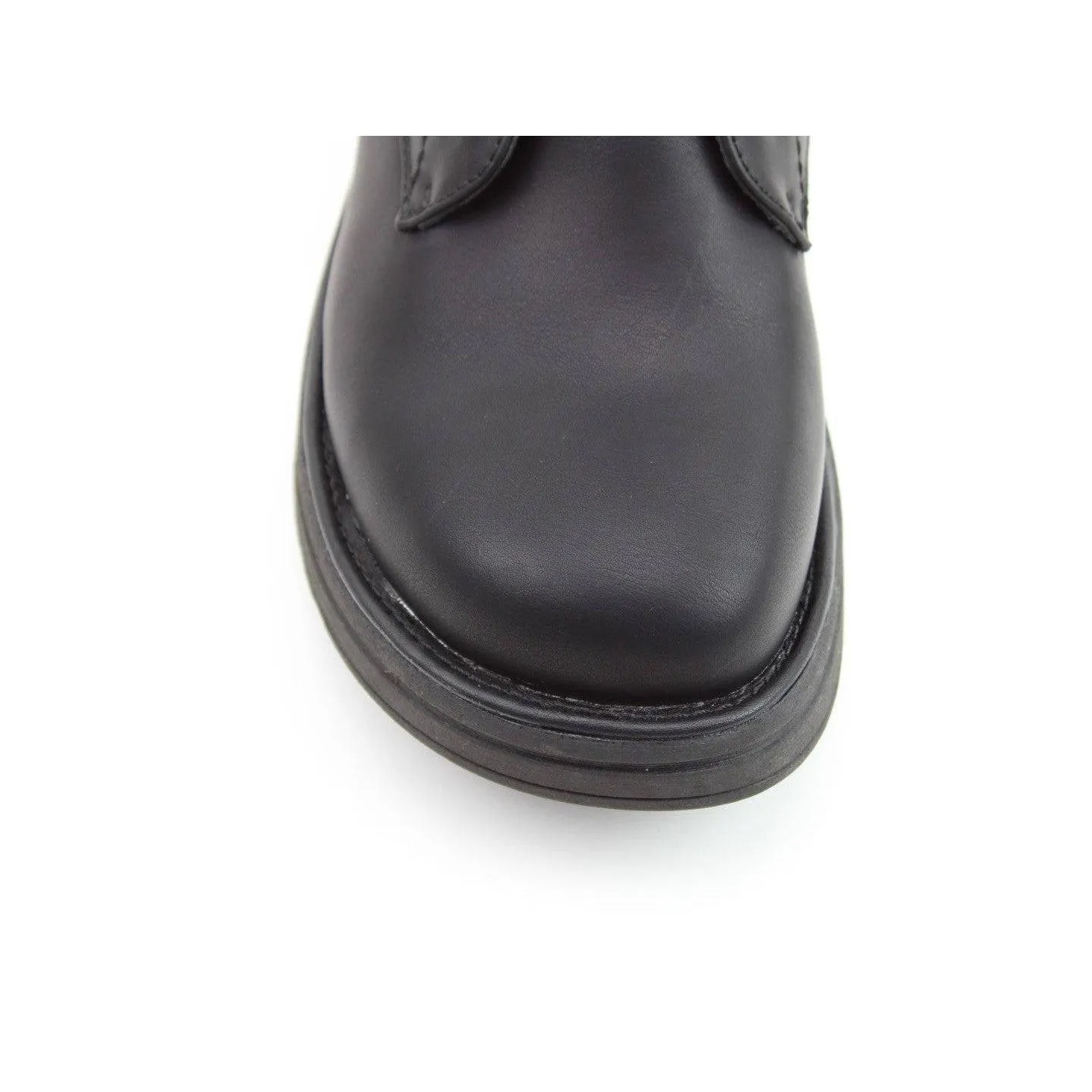 Heavenly Feet Martina 4 Rose Ladies Black Vegan Zip & Lace Mid-Calf Boots
