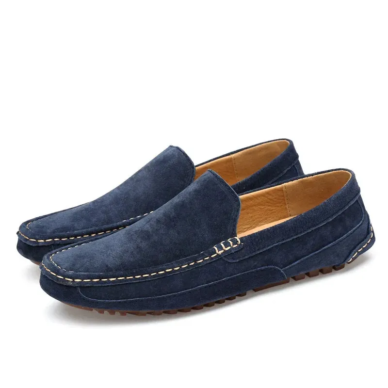 Henry – Handgefertigte Herren-Slipper aus Wildleder