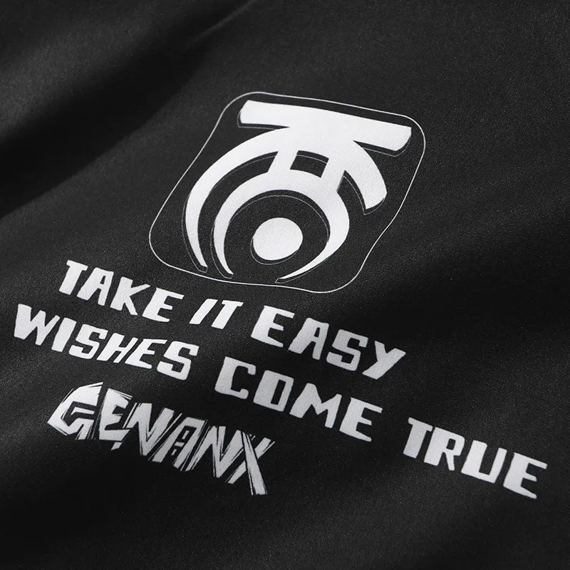 Journey To The West X Genanx Collaborate Abstract Paint Jacket