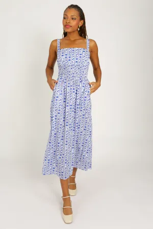 Long Smocked Laura Dress