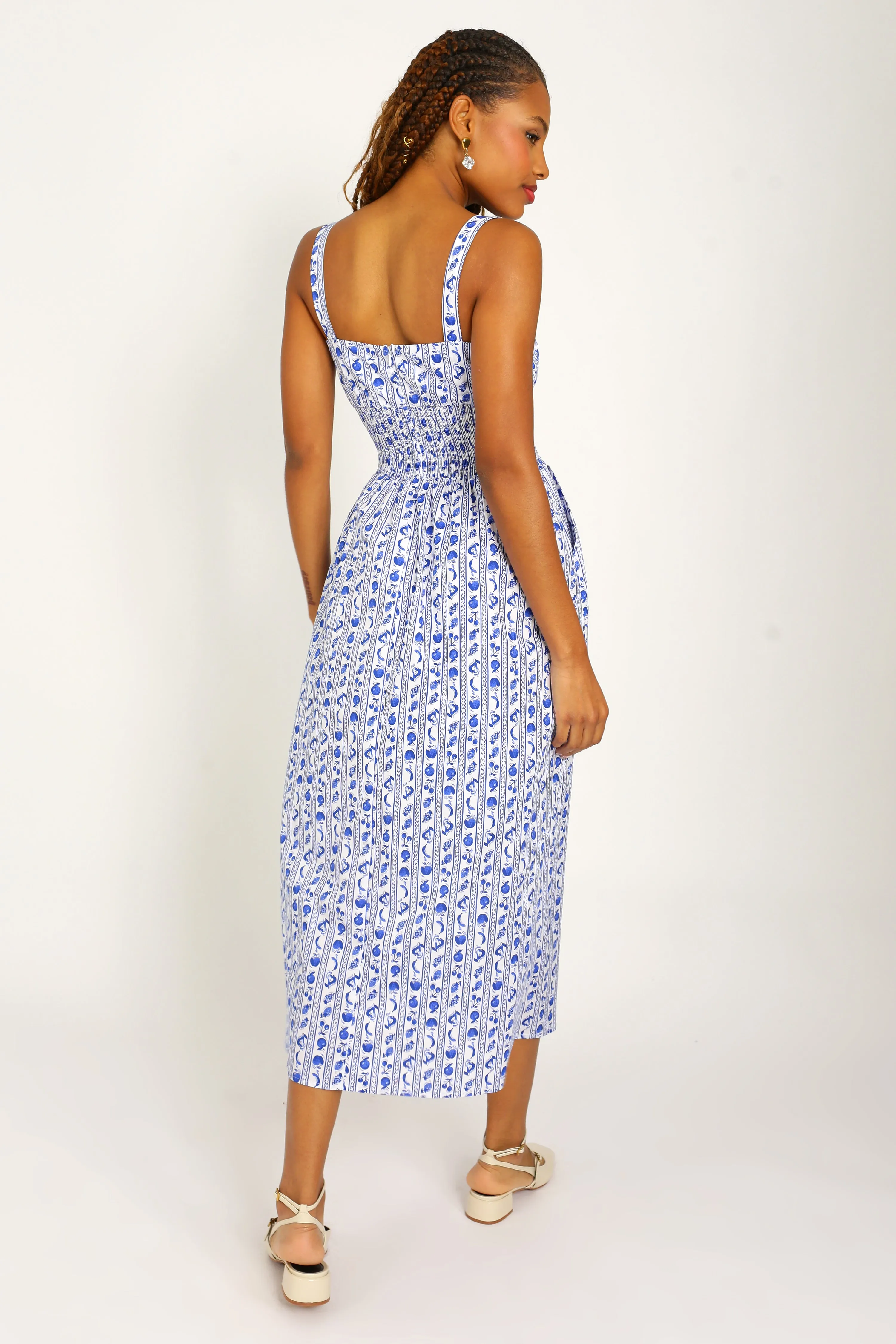 Long Smocked Laura Dress