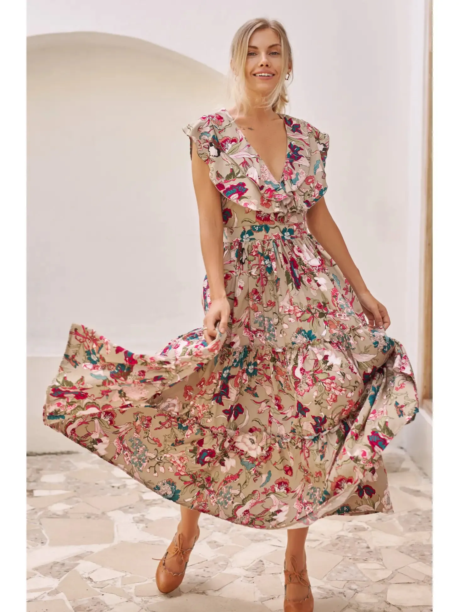 Looking Back Midi Dress