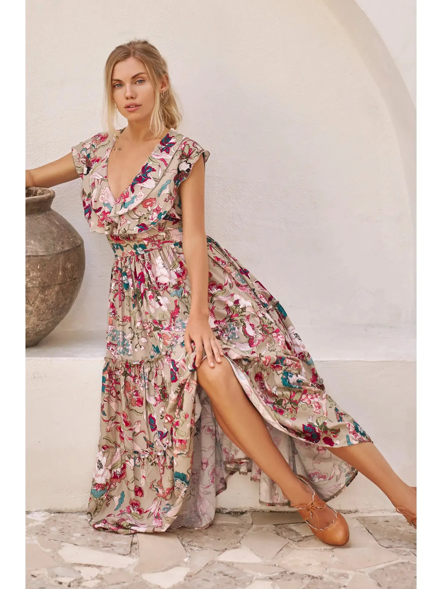 Looking Back Midi Dress