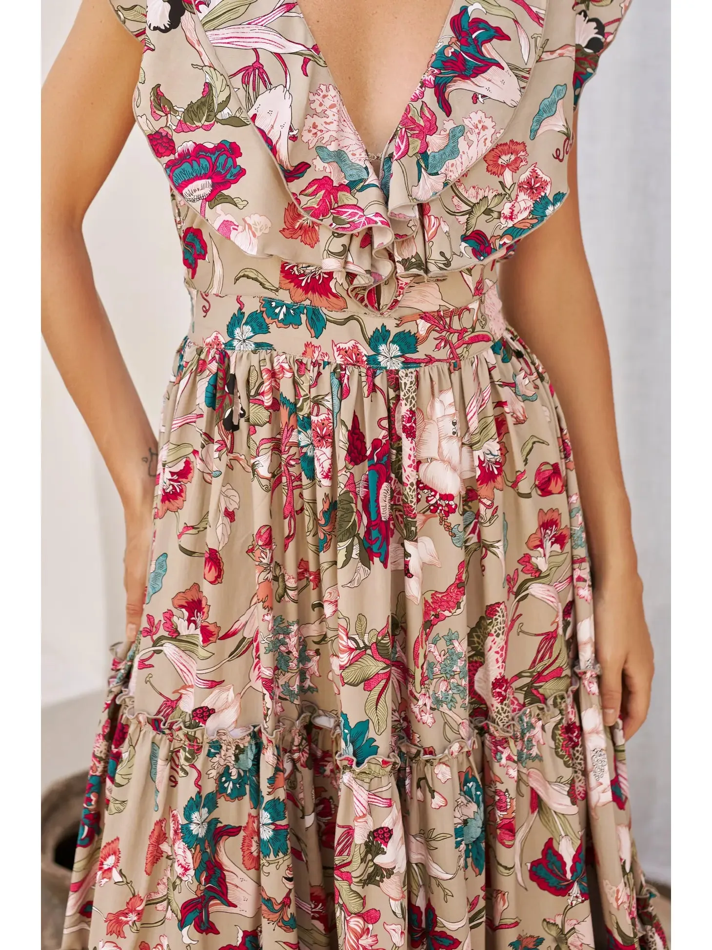 Looking Back Midi Dress