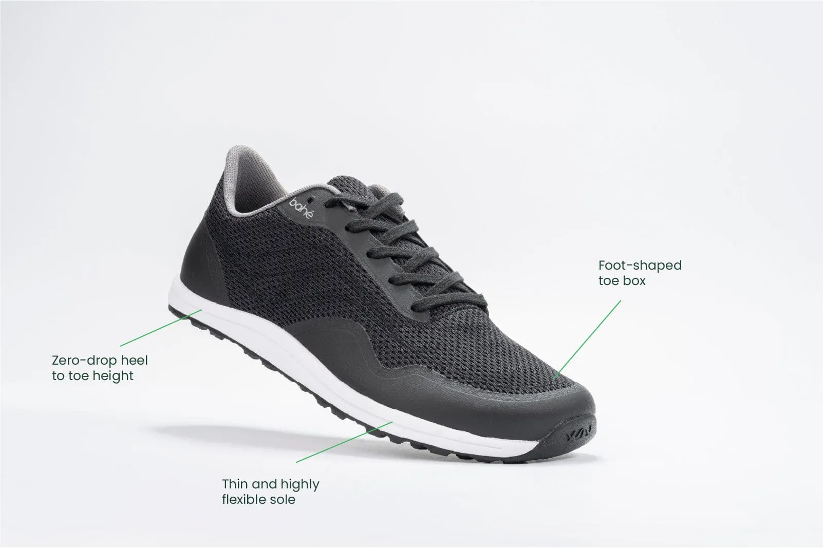 Men's Revive Grounding Barefoot Vegan Sneakers | Midnight