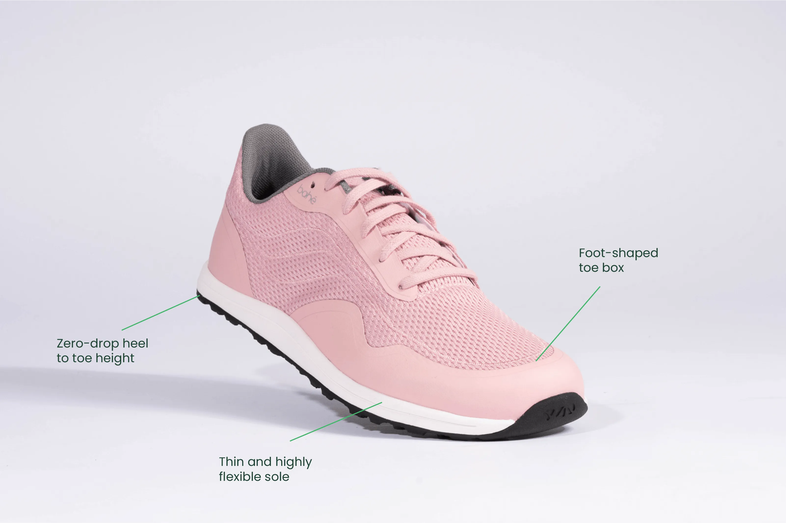 Men's Revive Grounding Barefoot Vegan Sneakers | Sunset Pink
