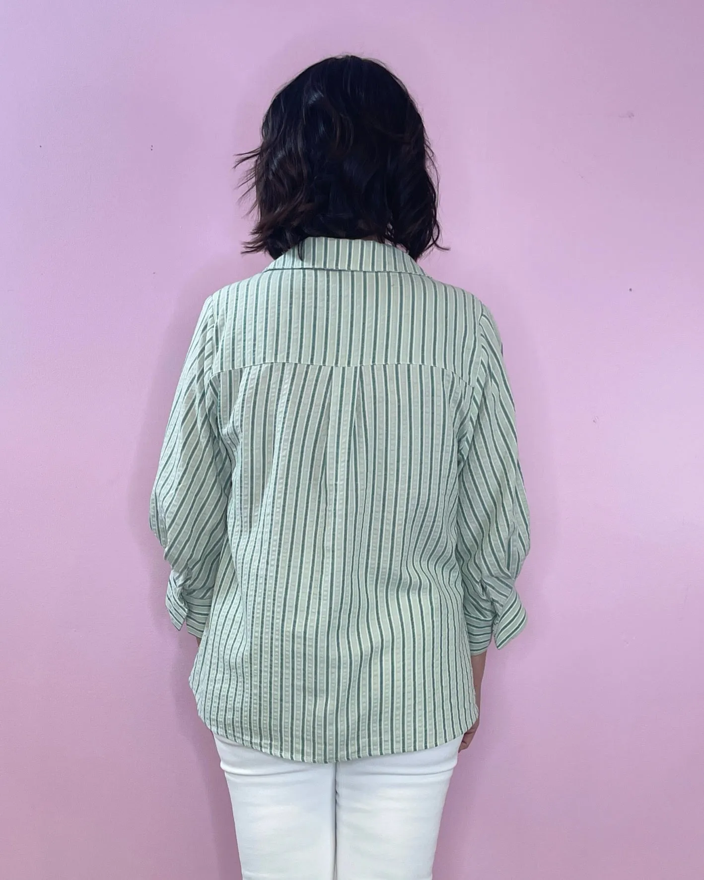 Newport Stripe Button-Up (two colors)