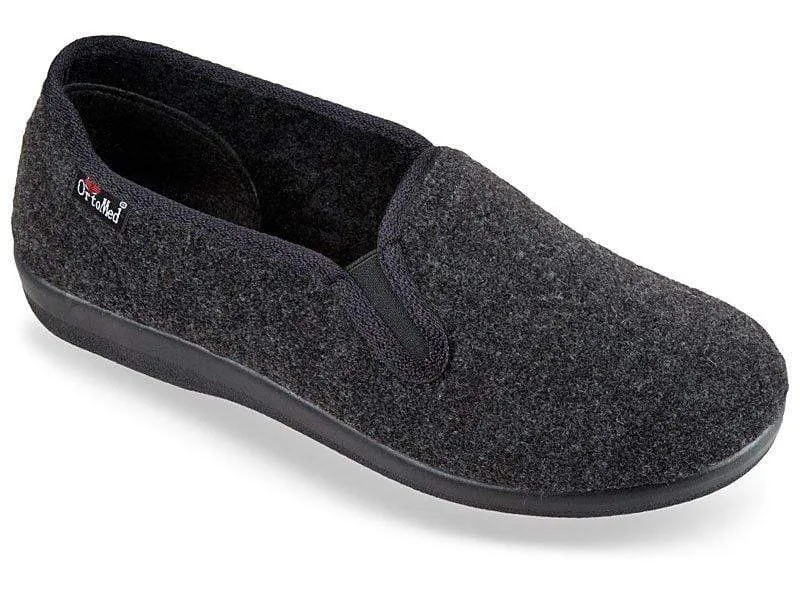 Ortomed Men's Orthopedic Rehabilitation Shoes- Antracit