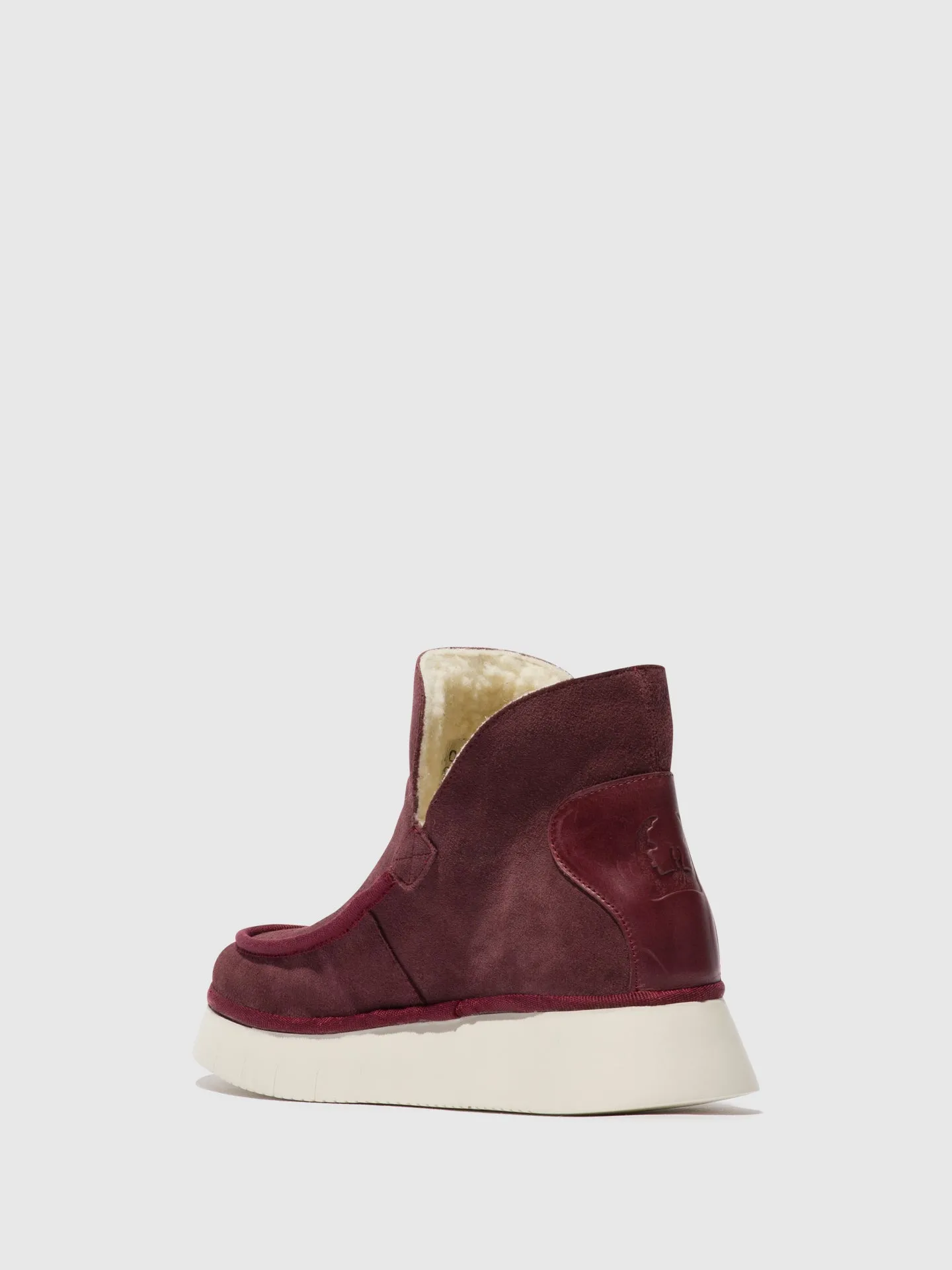 Round Toe Ankle Boots COZE348FLY PURPLE