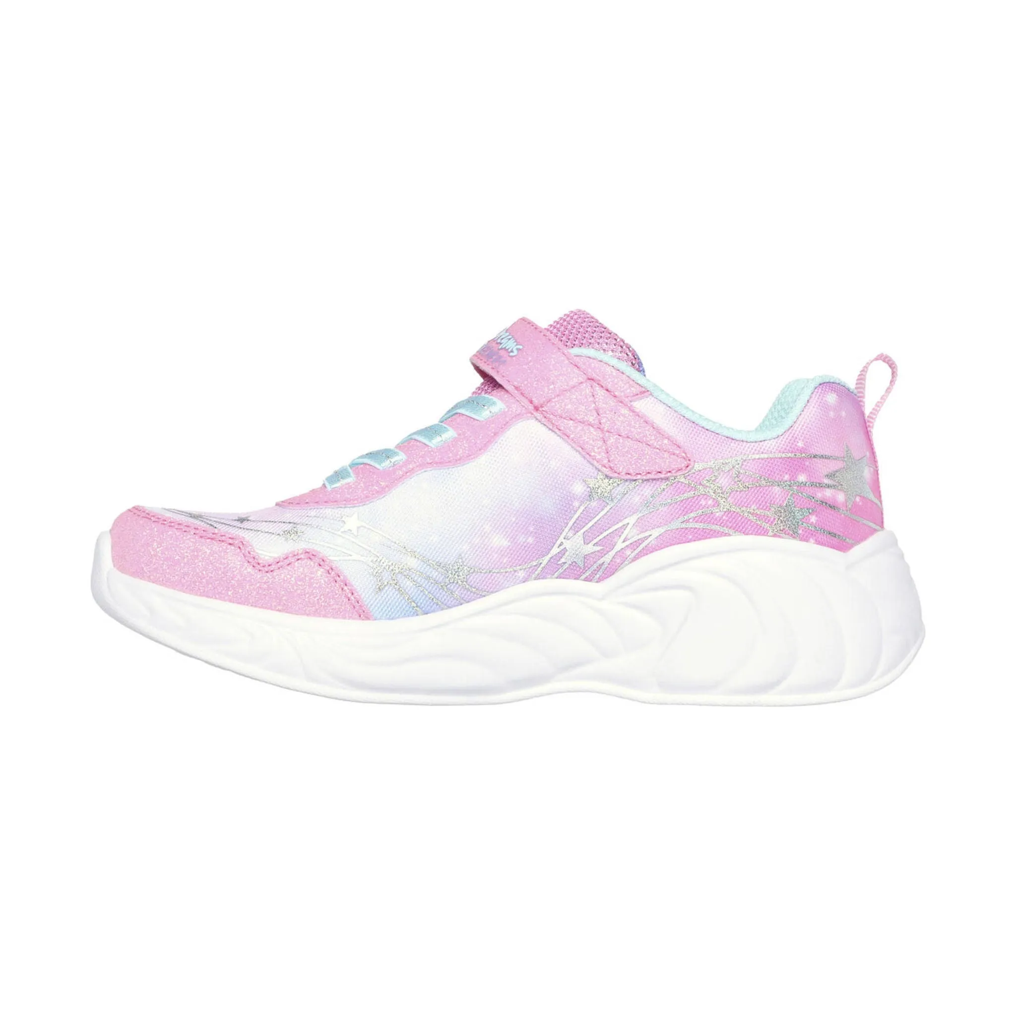 Skechers Kids' S Lights Unicorn Dreams - Wishful Magic Pink/Turquoise - ONLINE STORE CREDIT/EXCHANGE ONLY