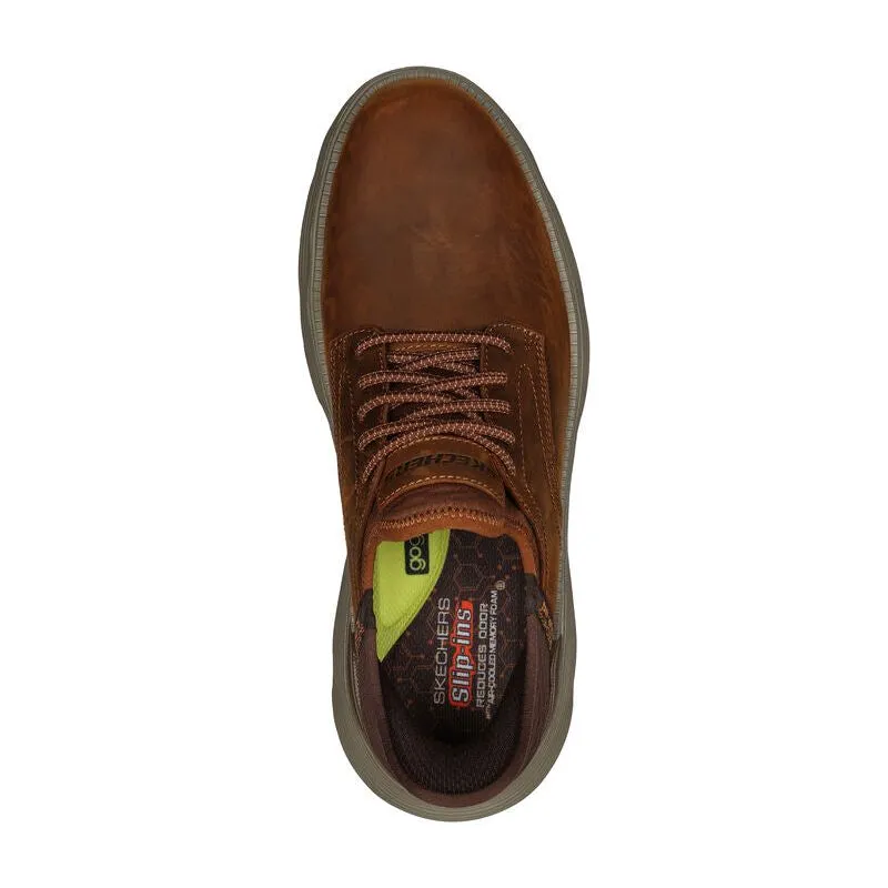 Skechers Slip Ins BROWN  Leather 205046CDB