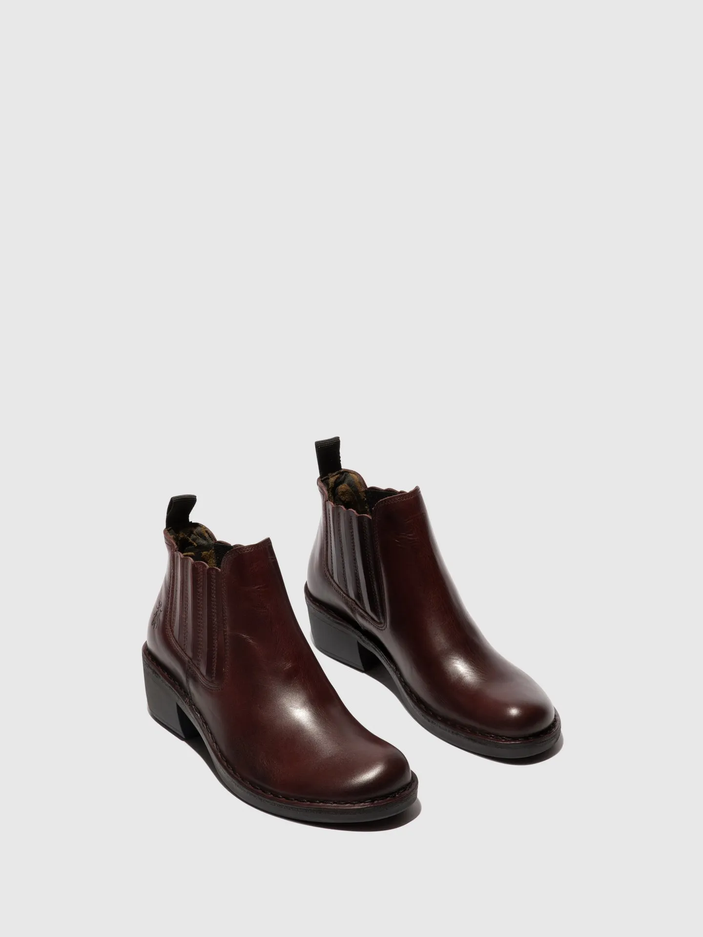 Slip-on Ankle Boots MOOF103FLY WINE