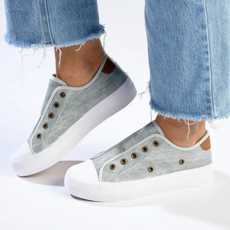 Soft Style by Hush Puppies Forest Slip Sneaker - Sage