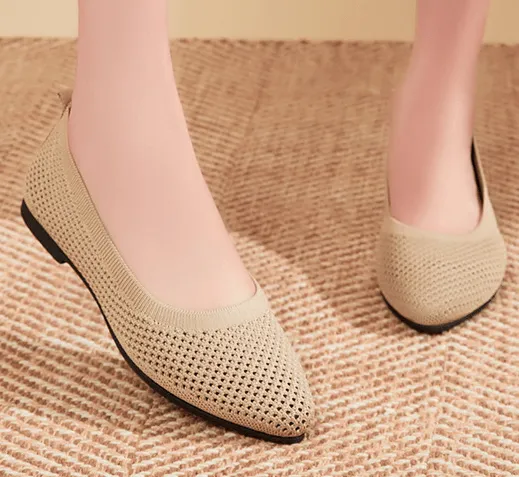 Sophie - Grey Orthopedic Ballerinas shoes/slippers