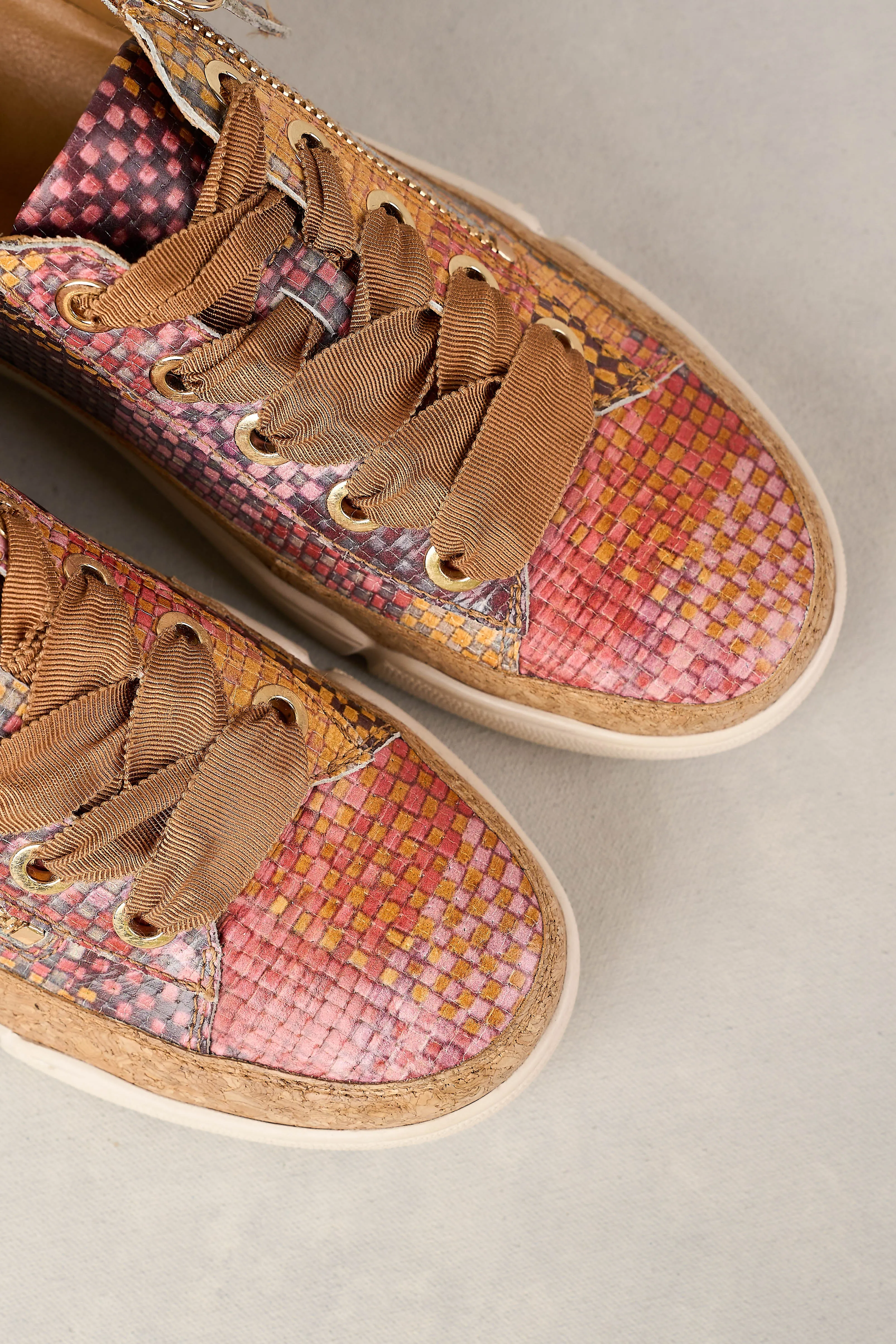 Talina Textured Sneaker - Multi