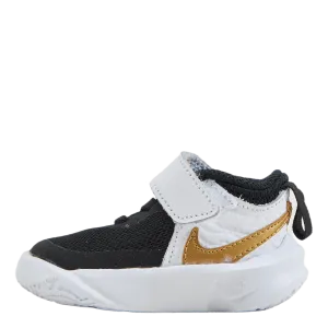 Team Hustle D 10 Baby/Toddler Shoes BLACK/METALLIC GOLD-WHITE-PHOTON DUST