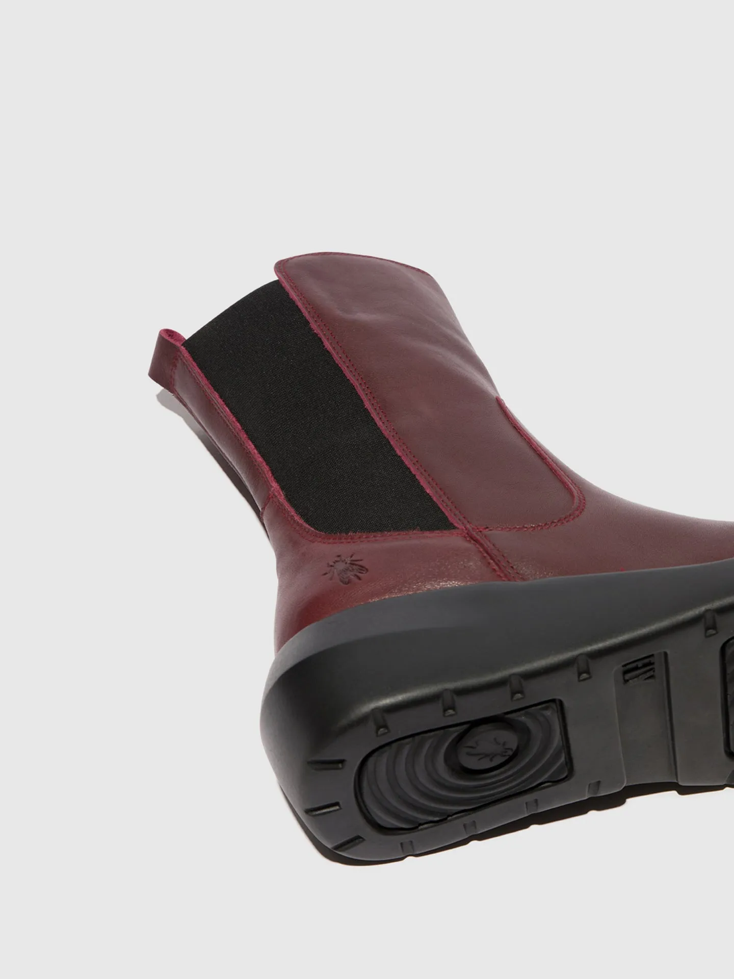 Zip Up Ankle Boots BRIN516FLY BORDEAUX